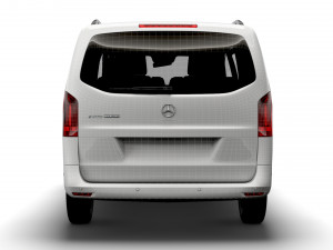 mercedes benz e vito tourer 2021 Modèle 3D