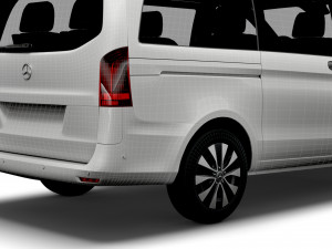 mercedes benz e vito tourer 2021 Modèle 3D