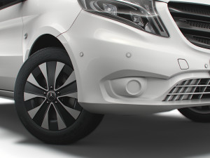 mercedes benz vito mixto tourer 2019 Modelo 3D
