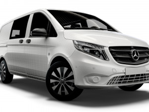 mercedes benz vito mixto tourer 2019 Modelo 3D