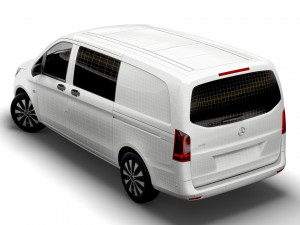 mercedes benz vito mixto tourer 2019 Modelo 3D
