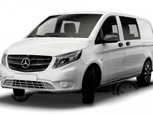mercedes benz vito mixto tourer 2019 Modelo 3D