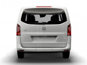 mercedes benz vito mixto tourer 2019 Modelo 3D