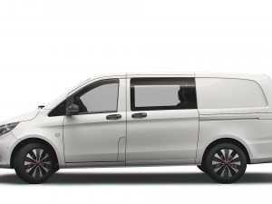 mercedes benz vito mixto tourer 2021 3D मॉडल