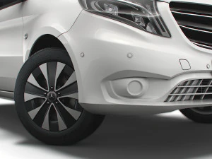mercedes benz vito mixto tourer 2021 3D Model