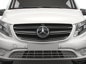mercedes benz vito mixto tourer 2021 3D मॉडल