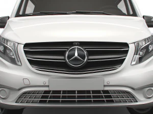 mercedes benz vito mixto tourer 2021 3D Model