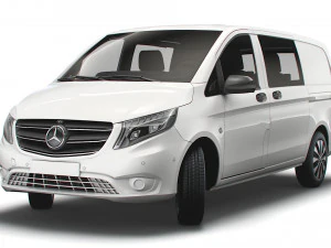 mercedes benz vito mixto tourer 2021 3D Model