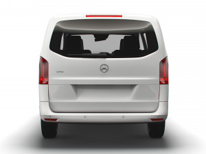 mercedes benz vito mixto tourer 2021 3D मॉडल