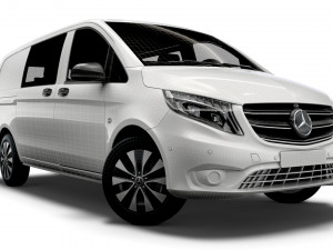 mercedes benz vito mixto tourer 2021 3D मॉडल
