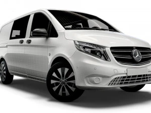mercedes benz vito mixto tourer 2021 3D Model