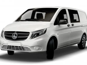 mercedes benz vito mixto tourer 2021 3D Model