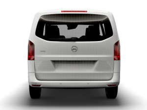 mercedes benz vito mixto tourer 2021 3D मॉडल