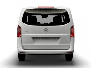 mercedes benz vito mixto tourer 2021 3D Model