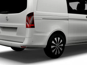 mercedes benz vito mixto tourer 2021 3D Model