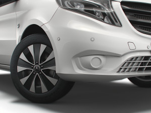 mercedes benz vito tourer 2019 3D Model