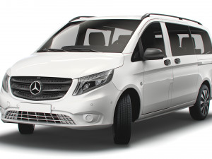 mercedes benz vito tourer 2019 3D Model