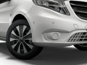mercedes benz vito tourer 2019 3D Model