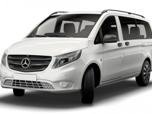 mercedes benz vito tourer 2019 3D Model