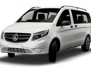 mercedes benz vito tourer 2021 Modelo 3D