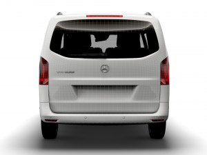 mercedes benz vito tourer 2021 Modelo 3D