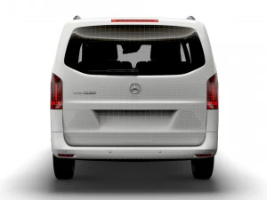 mercedes benz vito tourer 2021 Modelo 3D