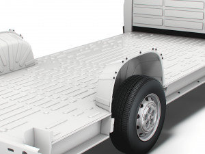 citroen jumper 3540 l4 platform cab 2014 Modelo 3D