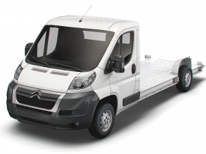 citroen jumper 3540 l4 platform cab 2014 Modelo 3D