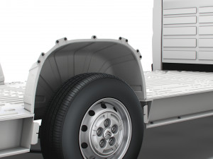 citroen jumper 3540 l4 platform cab 2014 Modelo 3D