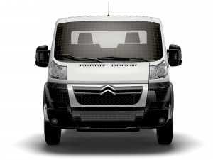 citroen jumper 3540 l4 platform cab 2014 Modelo 3D