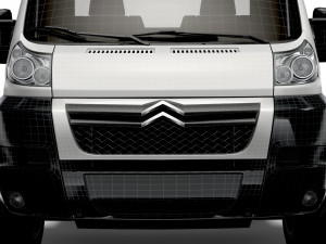 citroen jumper 3540 l4 platform cab 2014 Modelo 3D