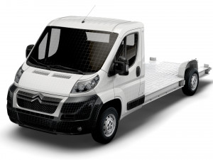 citroen jumper 3540 l4 platform cab 2014 Modelo 3D