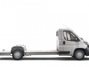 citroen jumper 3540 l4 platform cab 2021 3D Modell