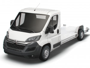 citroen jumper 3540 l4 platform cab 2021 3D Modell