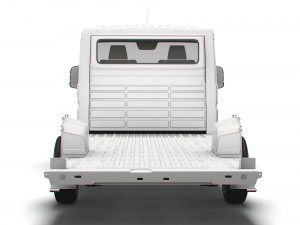 citroen jumper 3540 l4 platform cab 2021 3D Modell