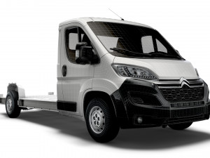 citroen jumper 3540 l4 platform cab 2021 3D Modell