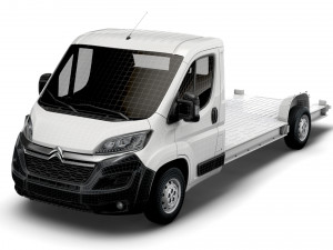 citroen jumper 3540 l4 platform cab 2021 3D Modell