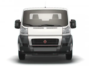 fiat ducato 3540 l4 platform cab 2014 3D Model