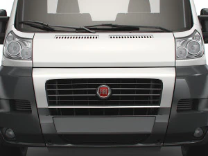 fiat ducato 3540 l4 platform cab 2014 3D Model