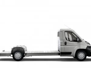 fiat ducato 3540 l4 platform cab 2014 3D Model