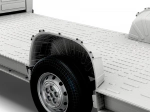 fiat ducato 3540 l4 platform cab 2014 3D Model