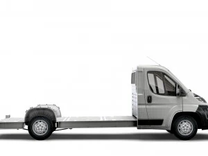 fiat ducato 3540 l4 platform cab 2014 3D Model