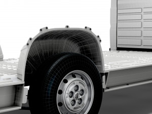 fiat ducato 3540 l4 platform cab 2014 3D Model