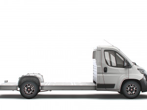 fiat ducato 3540 l4 platform cab 2021 3D Model