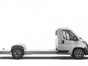 fiat ducato 3540 l4 platform cab 2021 3D Model