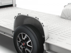 fiat ducato 3540 l4 platform cab 2021 3D Model
