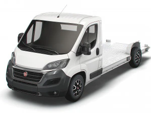 fiat ducato 3540 l4 platform cab 2021 3D Model