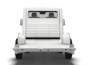 fiat ducato 3540 l4 platform cab 2021 3D Model