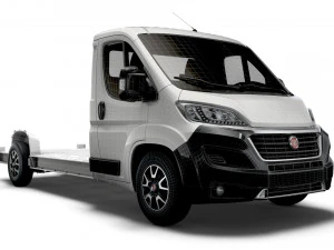fiat ducato 3540 l4 platform cab 2021 3D Model