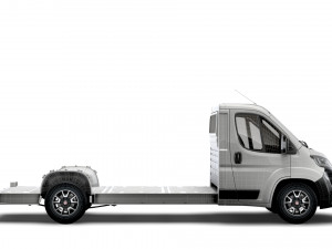 fiat ducato 3540 l4 platform cab 2021 3D Model